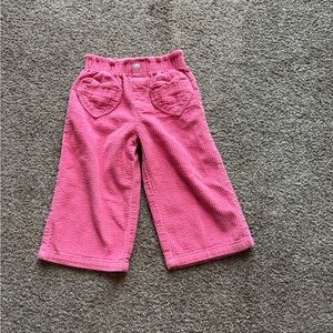 Pink Corduroy Bottoms